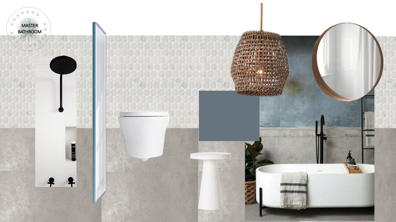 The Gardens, Elmsbridge Design, Elmsbridge project, Mood board, modern-chic